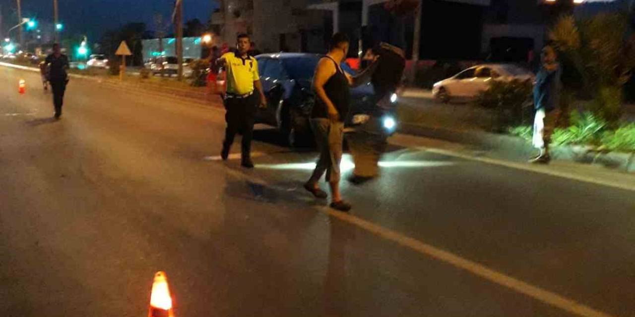 Mersin’de Otomobil İle Motosiklet Çarpıştı: 1 Yaralı