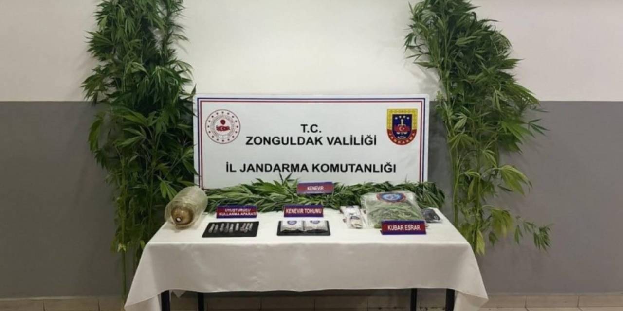Zonguldak’ta Uyuşturucu Operasyonunda 1 Tutuklama