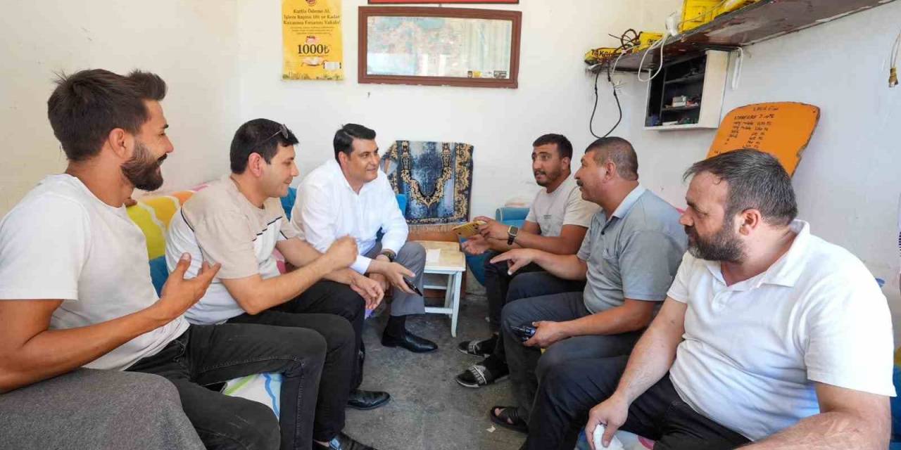 Yılmaz’dan Esnafa Ziyaret