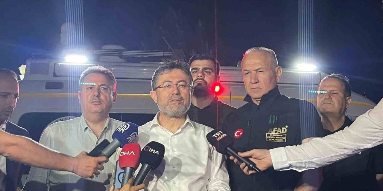 Bakan Yumaklı: “Tehdit Altında Olan Herhangi Bir Yerleşim Merkezi Yok”