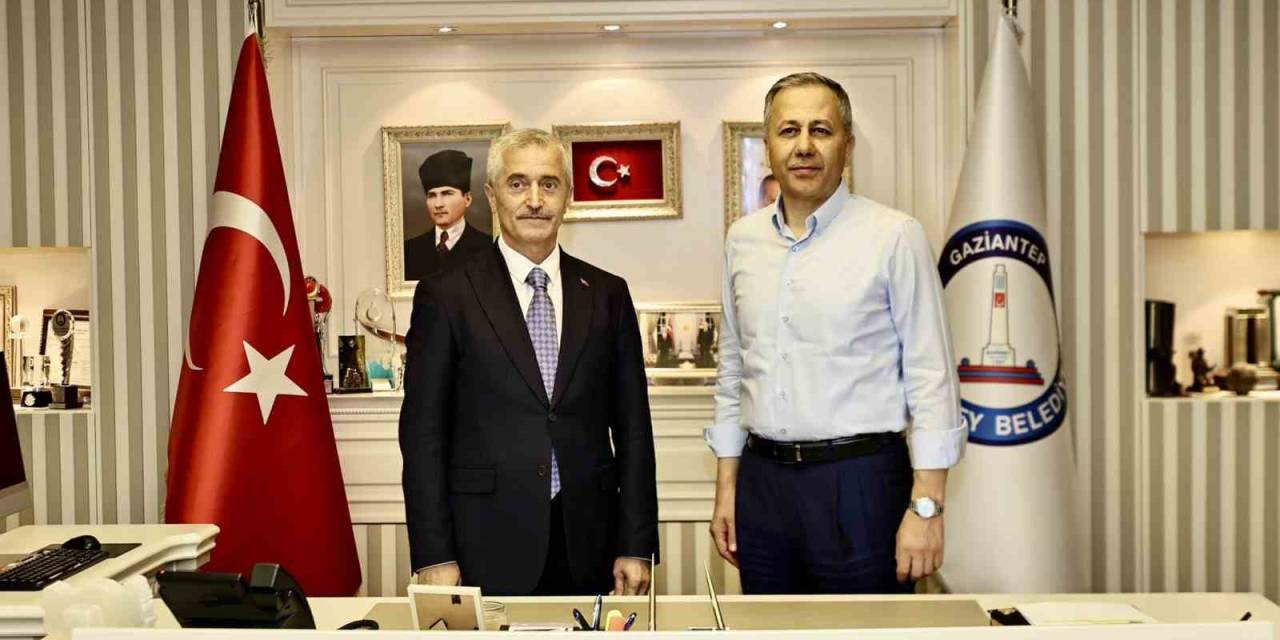 Bakan Yerlikaya’dan Tahmazoğlu’na Ziyaret Etti