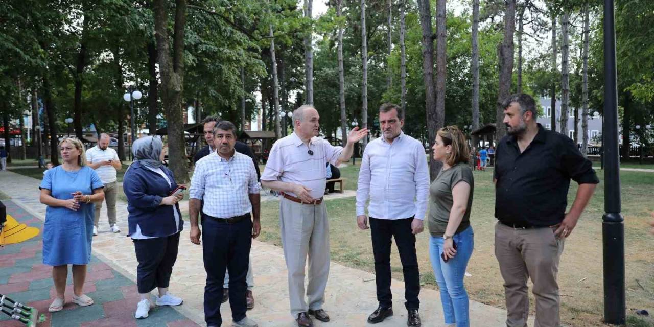 Başkan Özlü’den Çalışmalara Yerinde İnceleme