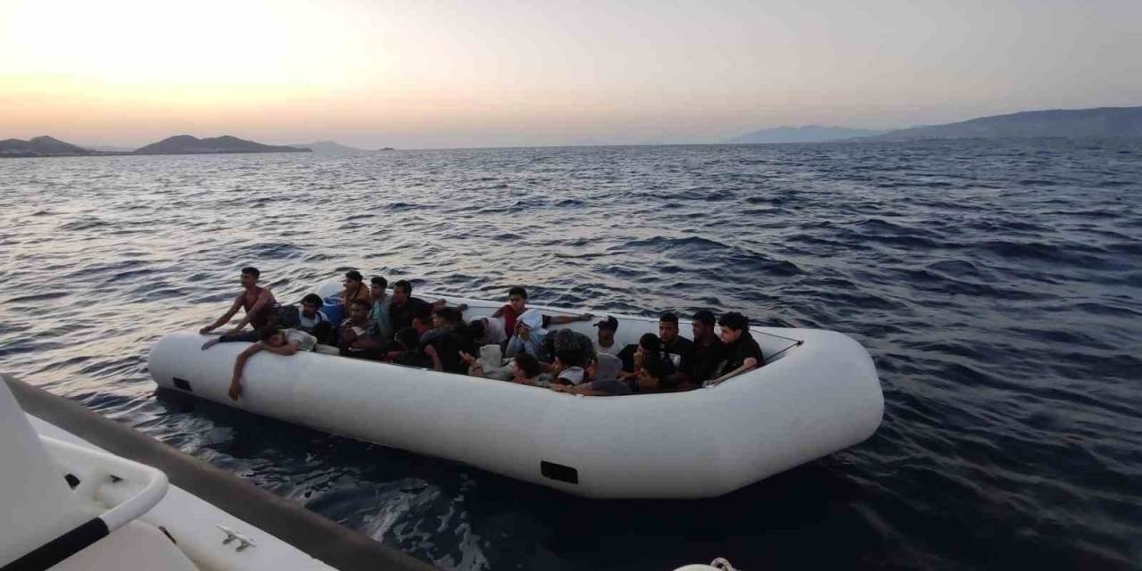 Bodrum’da 31 Düzensiz Göçmen Kurtarıldı