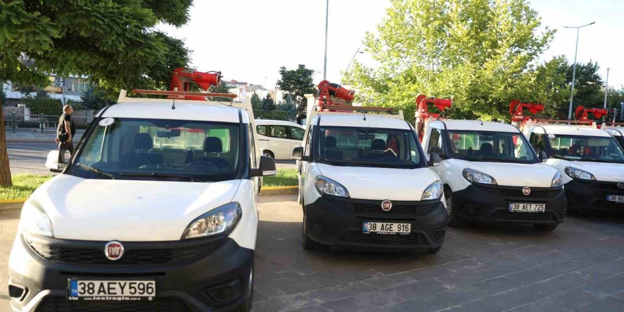 Melikgazi Belediyesi’nden İlaçlama Çalışması