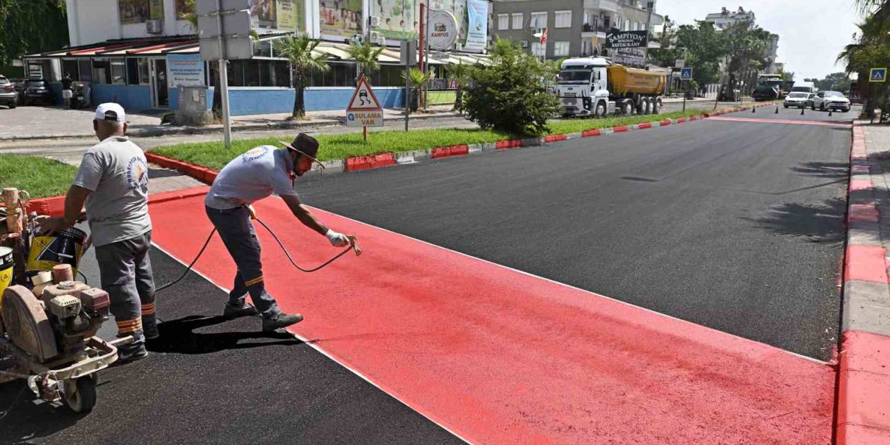Lara Caddesi Yenilendi