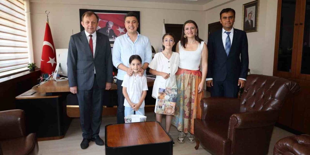 Karacasu Kaymakamı Gündoğdu, Genç Yazar Nas’ı Ağırladı