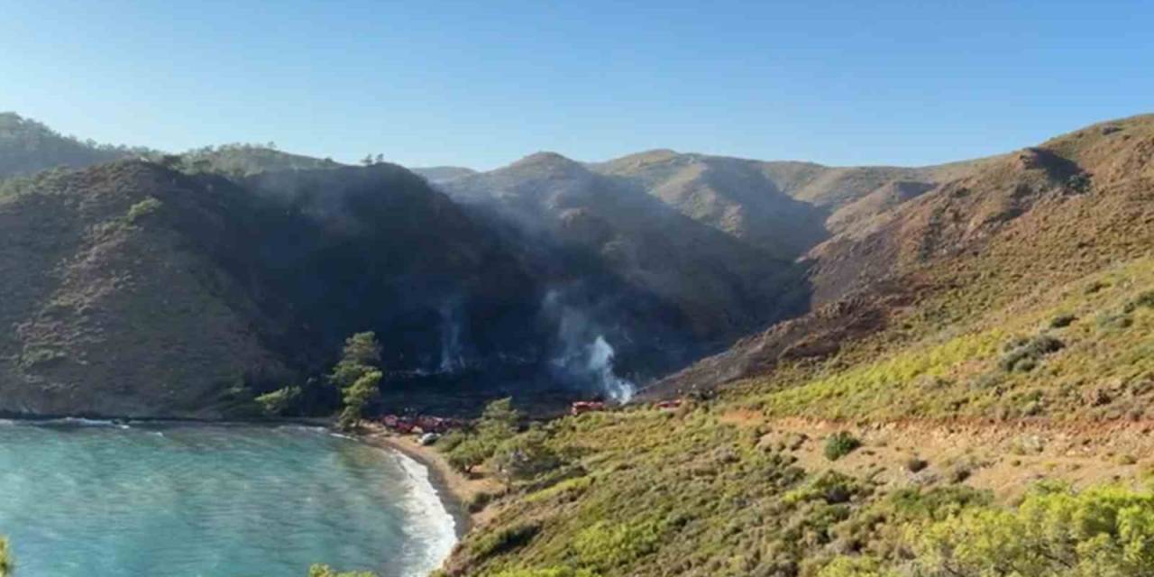 Marmaris’teki Orman Yangını Kısmen Kontrol Altına Alındı