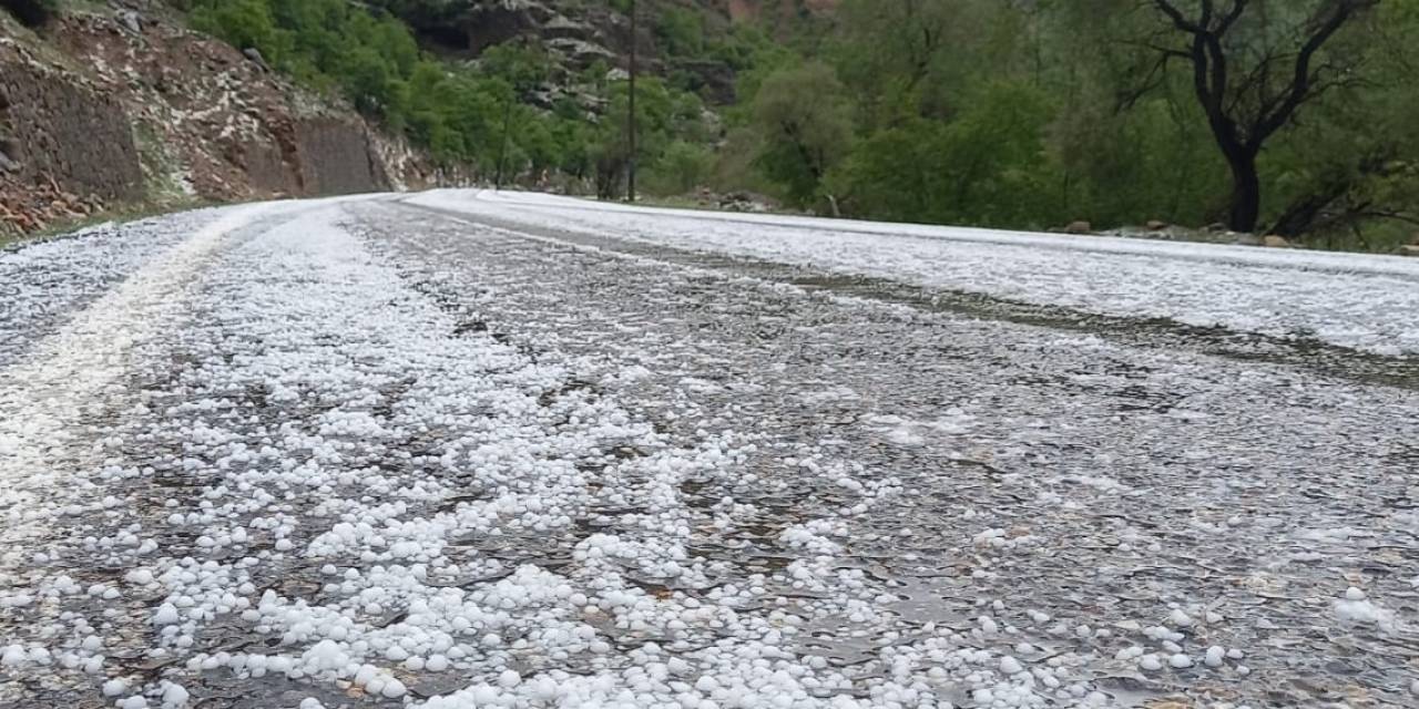 Erzincan’da Dolu Yağışı Etkili Oldu