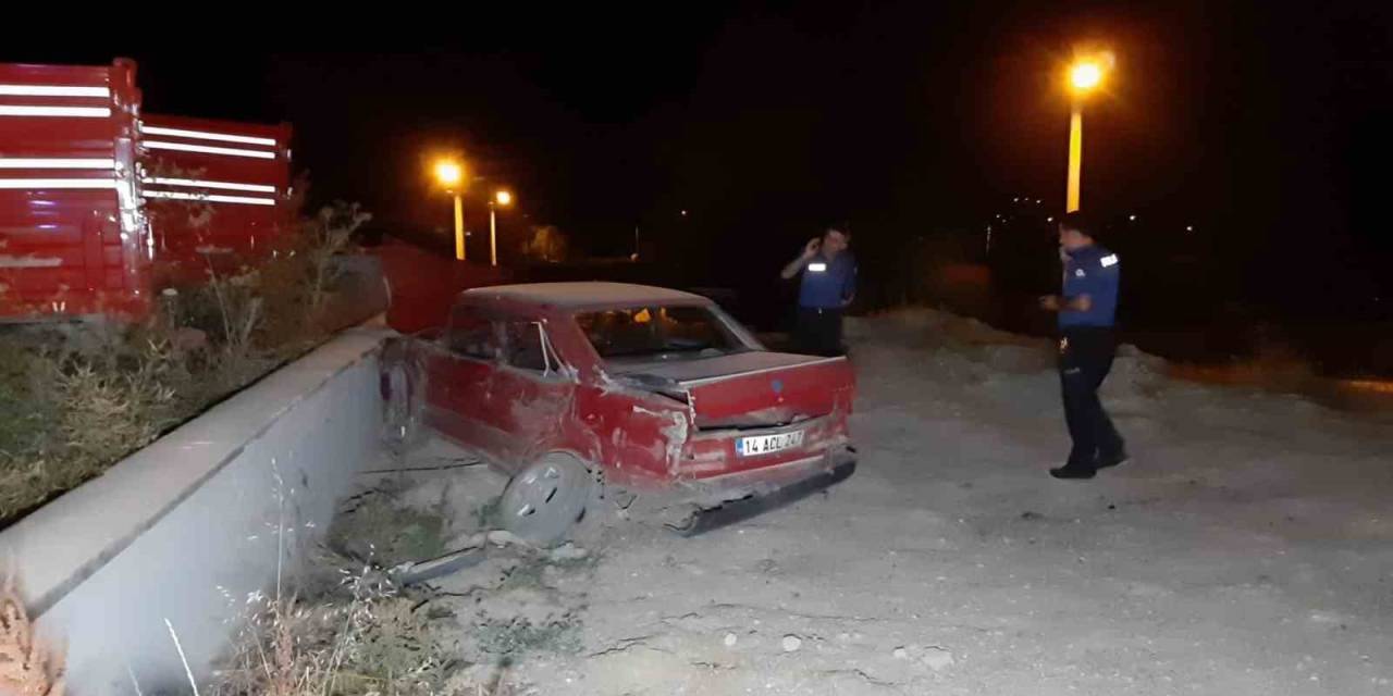 Kontrolden Çıkan Otomobil Duvara Çarptı: 1 Ölü