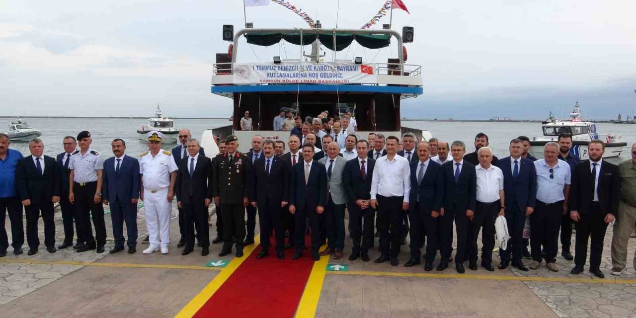 Samsun’da Denizcilik Ve Kabotaj Bayramı Kutlaması