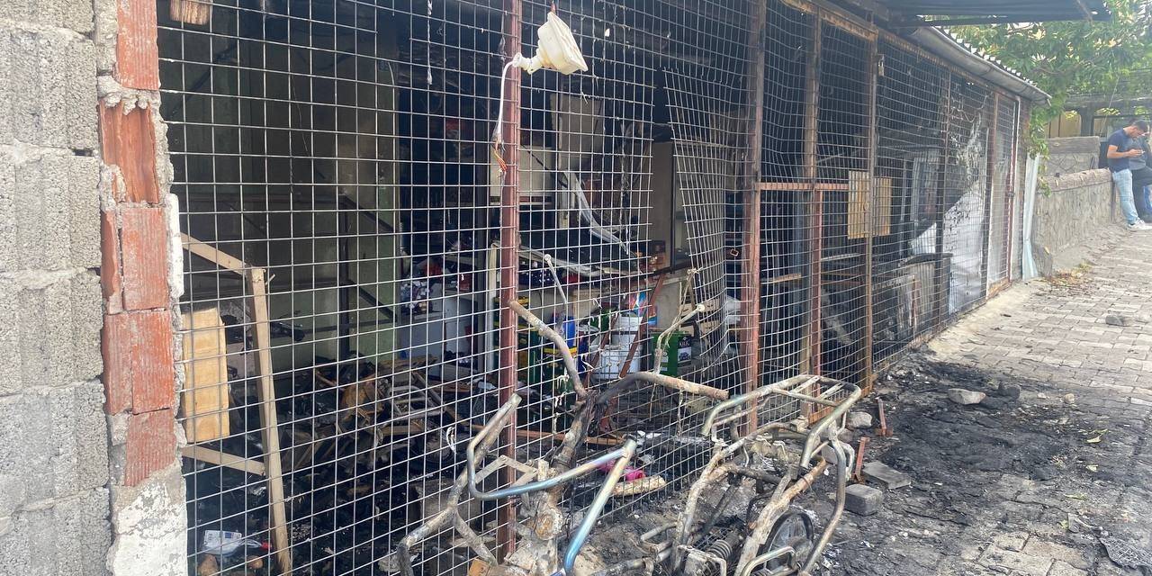 Kayseri’de Gece Yaşanan Gerginlikte Hasar Gün Ağarınca Ortaya Çıktı