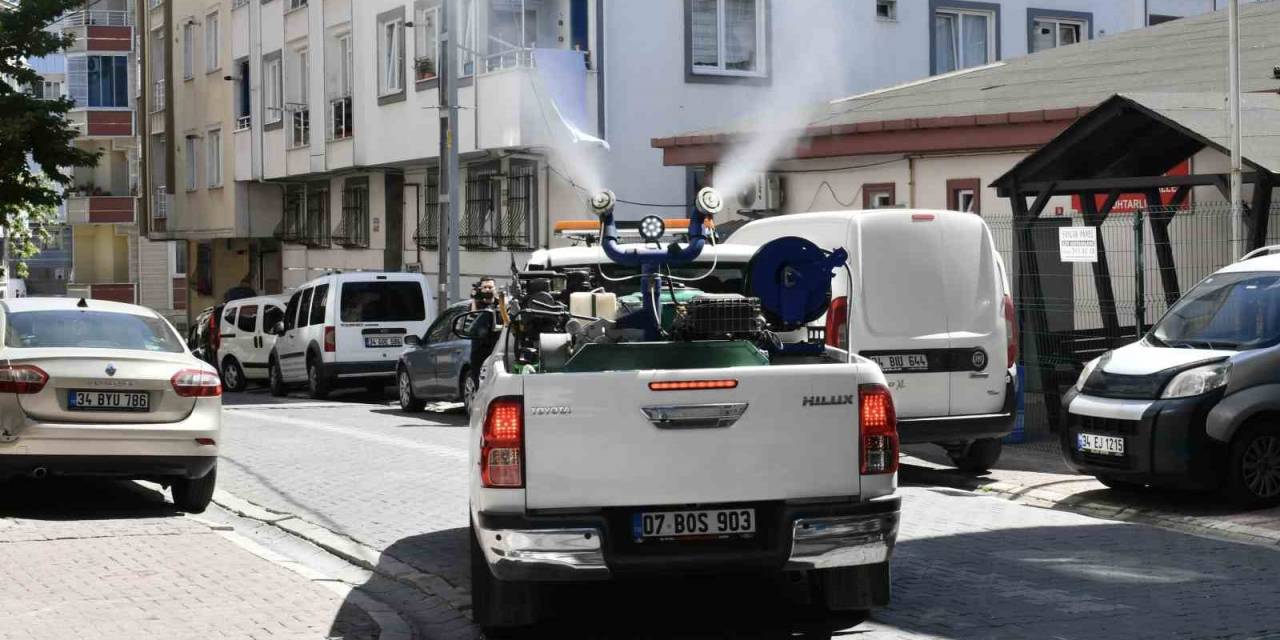 Esenyurt Sivrisinek Ve Haşerelere Karşı İlaçlanıyor