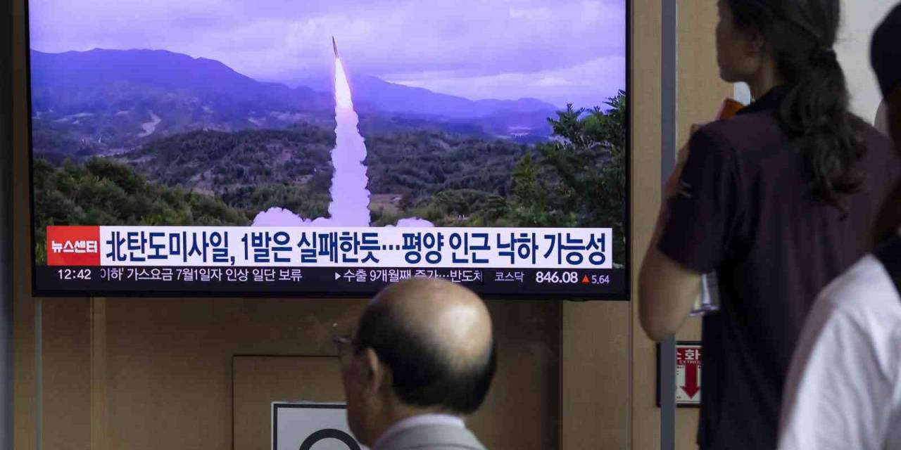 Kore Yarımadası’nda Yüksek Gerilim: Kuzey Kore 2 Balistik Füze Fırlattı