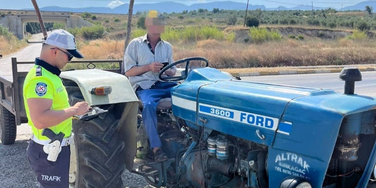 Manisa Emniyetinden 5 İlçede Tarım Araçlarına Denetim