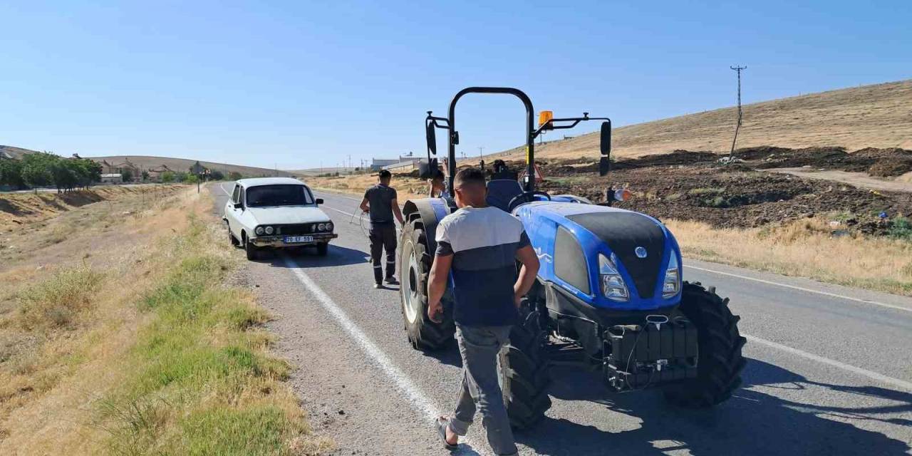 Gece Evinin Önüne Park Ettiği Otomobilini Sabah Dere Yatağında Buldu