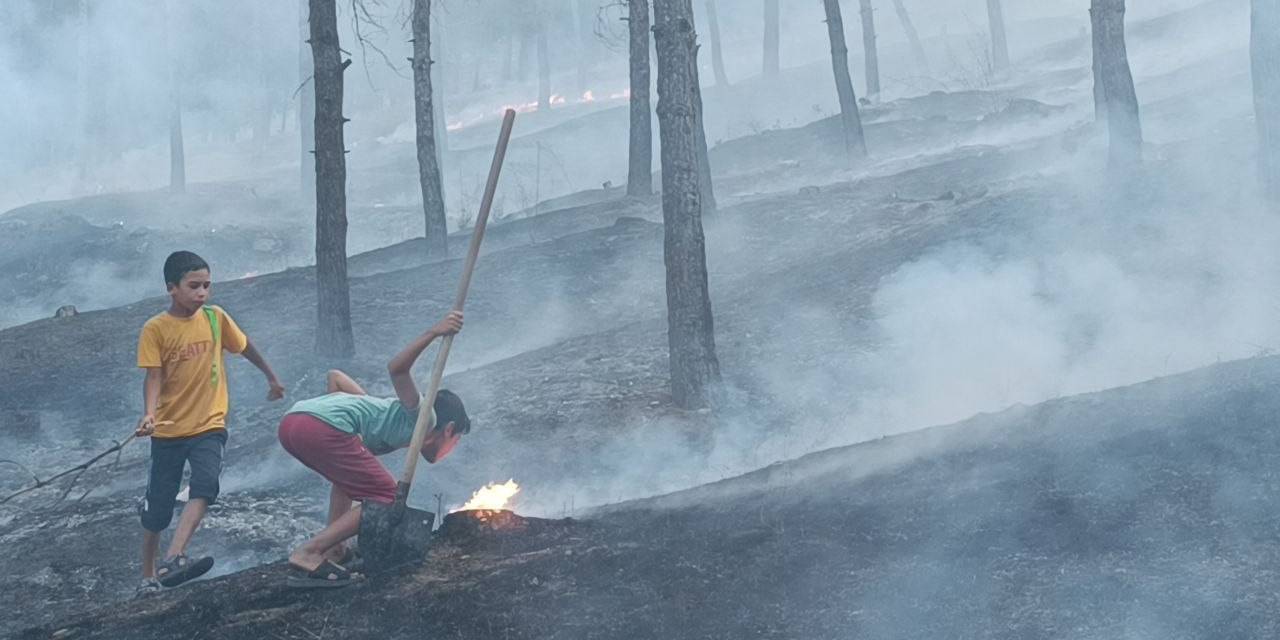 Gaziantep’te Çıkan Anız Yangını Ormana Yayılmadan Kontrol Altına Alındı
