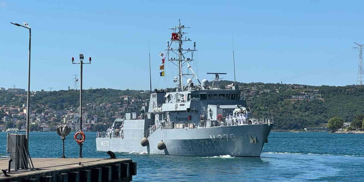 1 Temmuz Denizcilik Ve Kabotaj Bayramı’nda Mcm Black Sea Gemileri Boğaza Açıldı