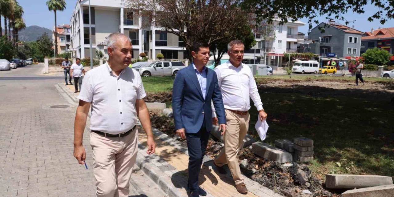 Marmaris’te Eskiyen Parklar Revize Ediliyor