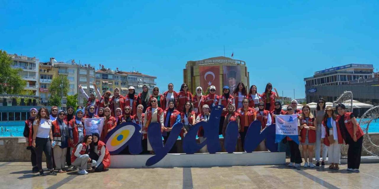 Damla Gönüllülük Hareketi Projesi Aydın’da Başladı