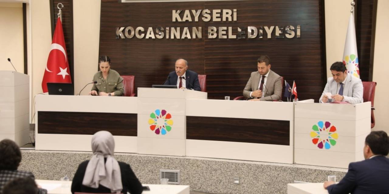 Kocasinan Meclisi Temmuz Ayı Toplantısını Gerçekleştirdi