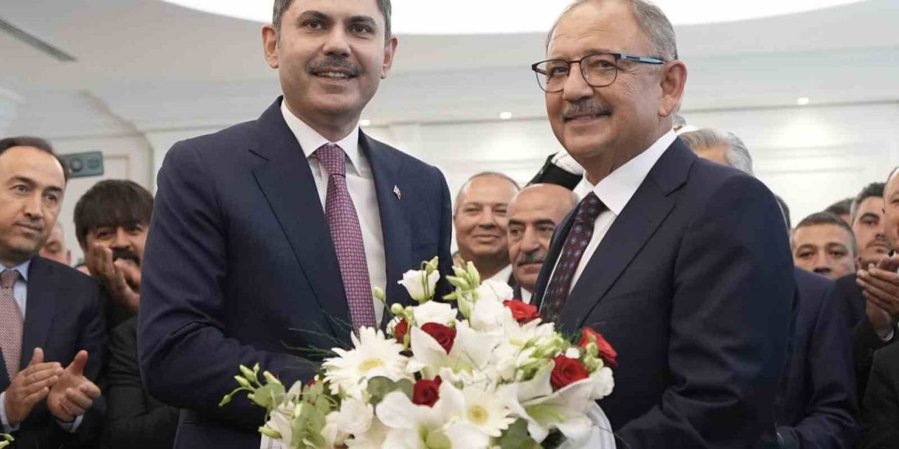 Çevre, Şehircilik Ve İklim Değişikliği Bakanlığında Devir Teslim Töreni