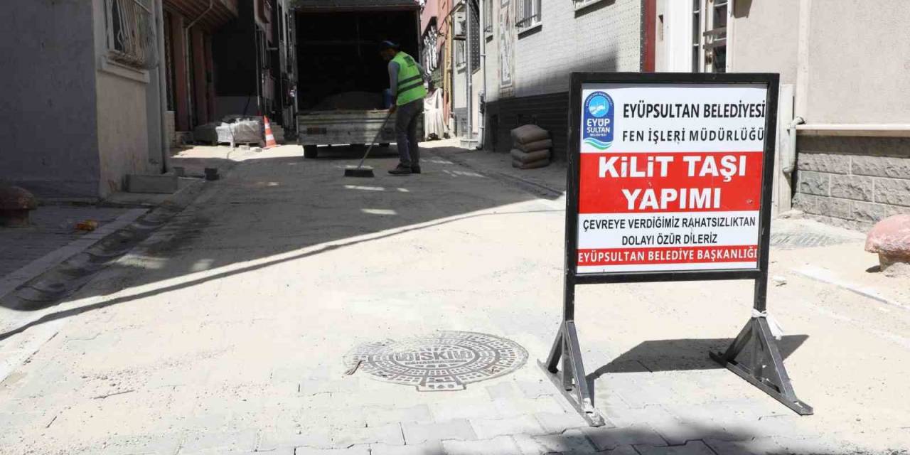 Eyüpsultan’da Bin 300 Metrekarelik Alan Yenilendi