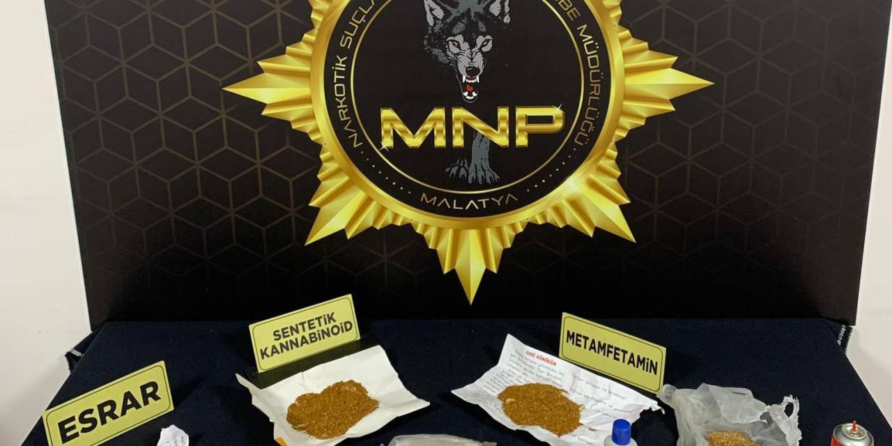 Malatya’da Zehir Tacirlerine Operasyon: 5 Tutuklama