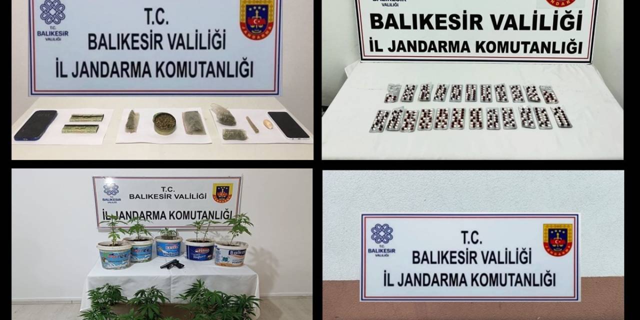 Jandarmadan 4 İlçede Uyuşturucu Operasyonu