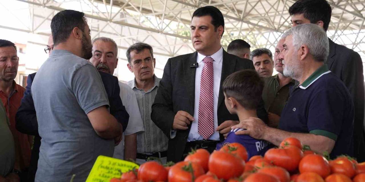 Yılmaz, Pazarcı Esnafıyla Bir Araya Geldi