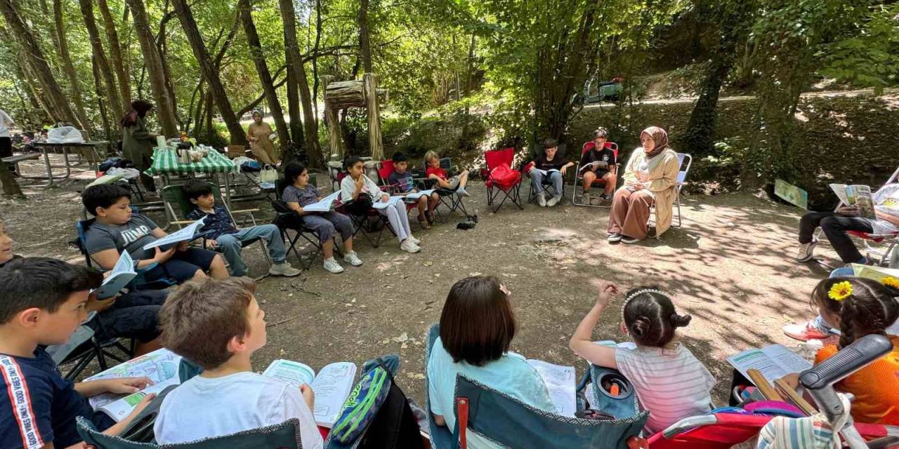 Çocuklar Yaz Tatilini Dolu Dolu Geçiriyor