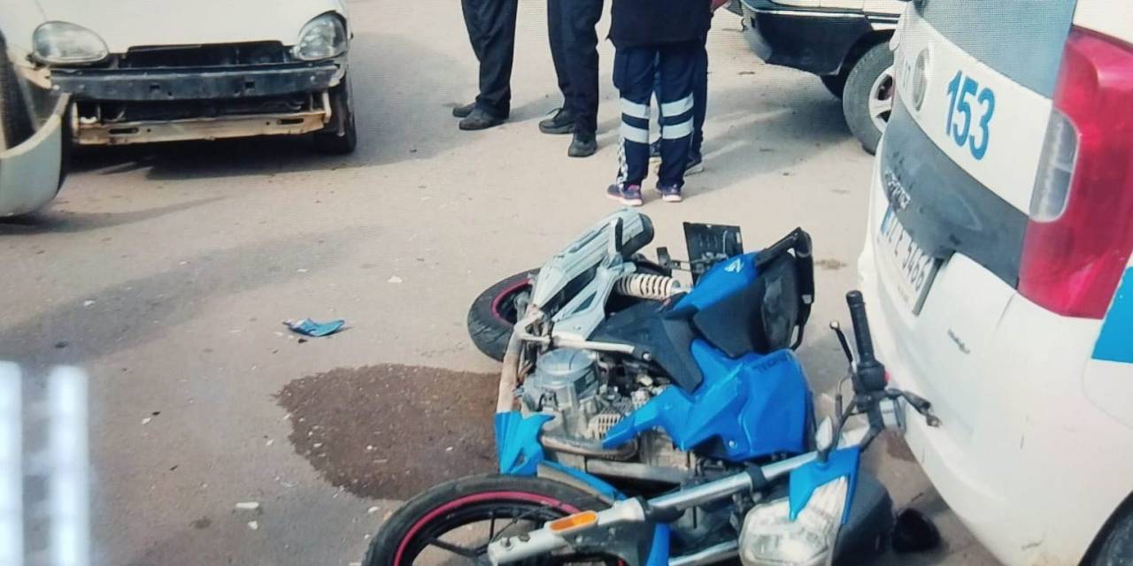Isparta’da Otomobil İle Motosiklet Çarpıştı: 1 Yaralı