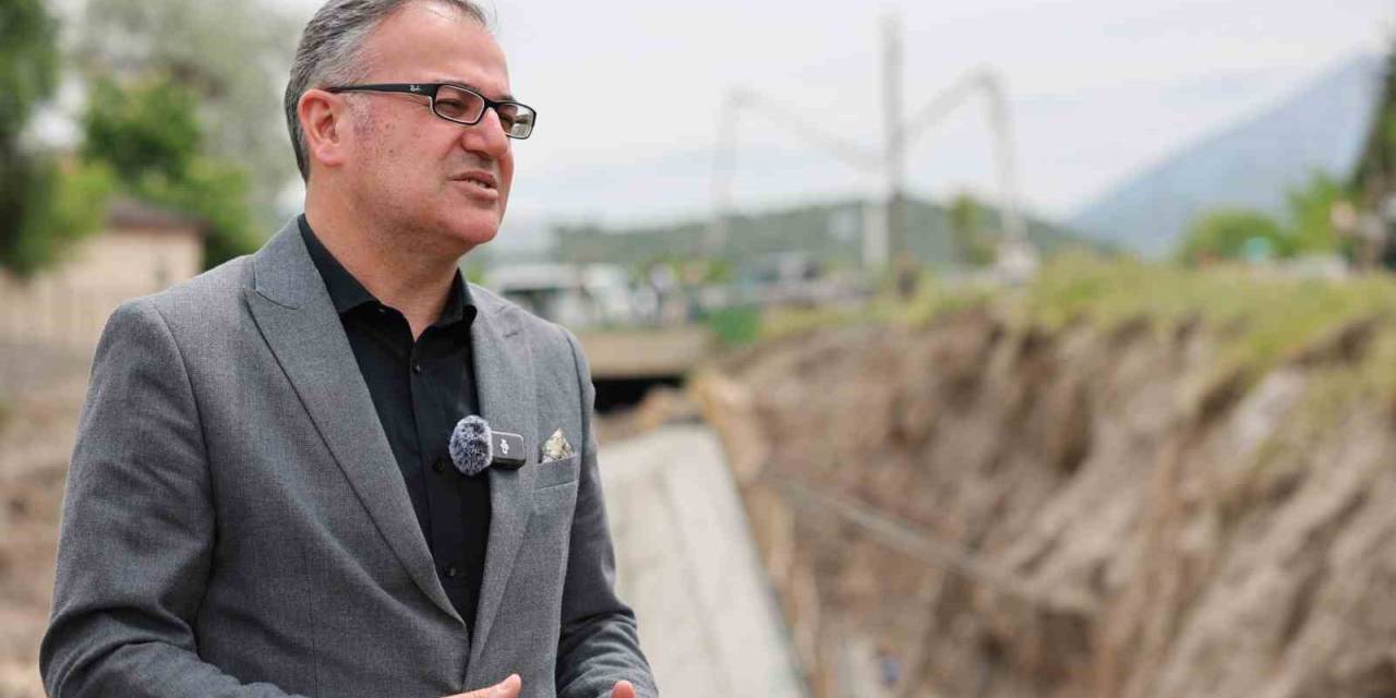 Başkan Özdoğan: "Dev Kanal Projemizde Yüzde 60 Seviyesine Geldik"