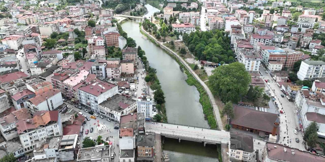 Terme Çayı Islahında Fore Kazıklar Tamam