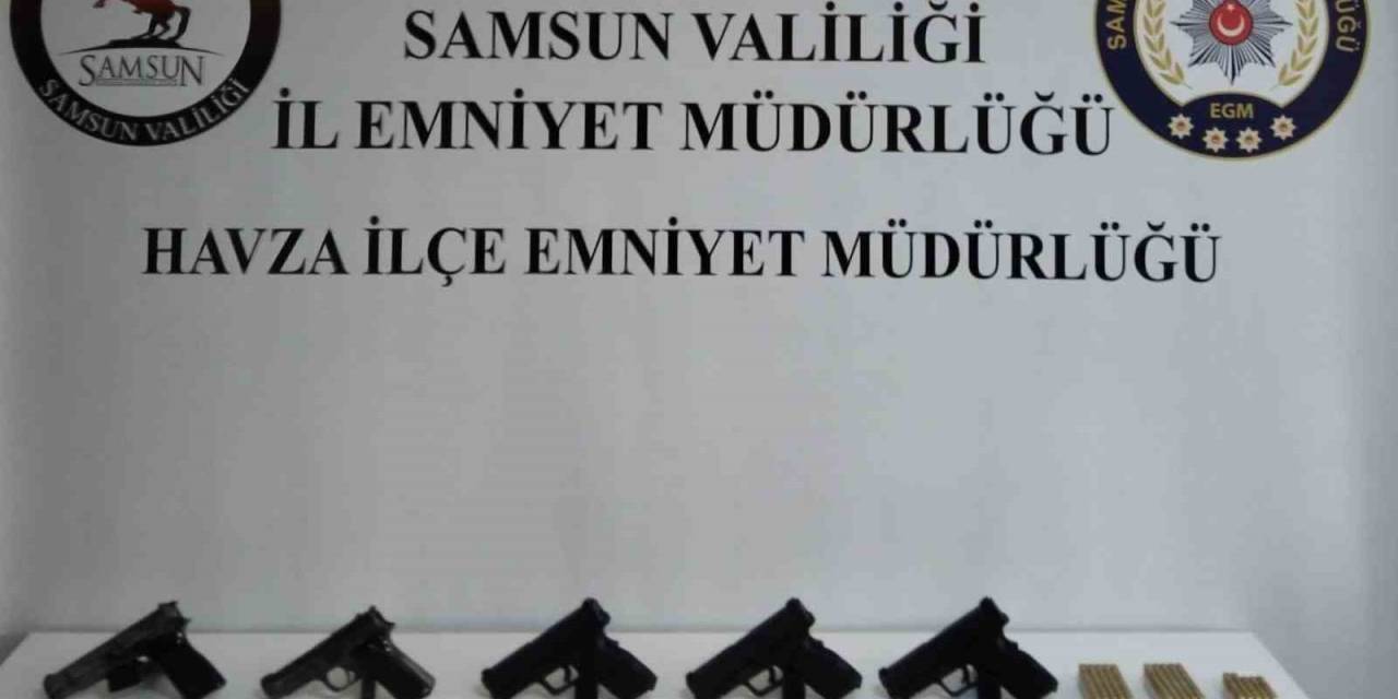 Samsun’da Kaçak Silah Ticareti Operasyonu