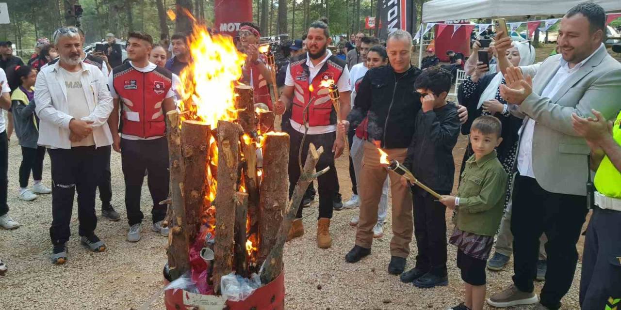 Motosiklet Tutkunları Motosiklet Ve Kamp Festivalinde Buluştu