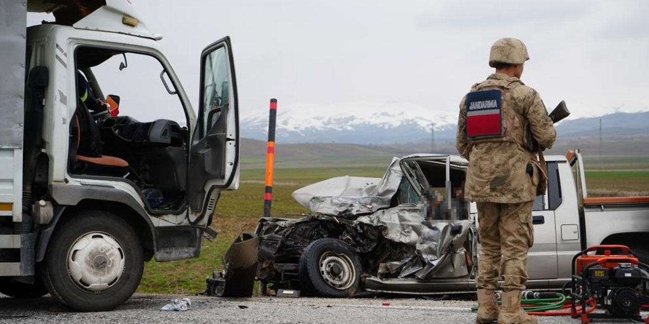 Erzurum jandarma bölgesinde bir ayda 23 trafik kazası