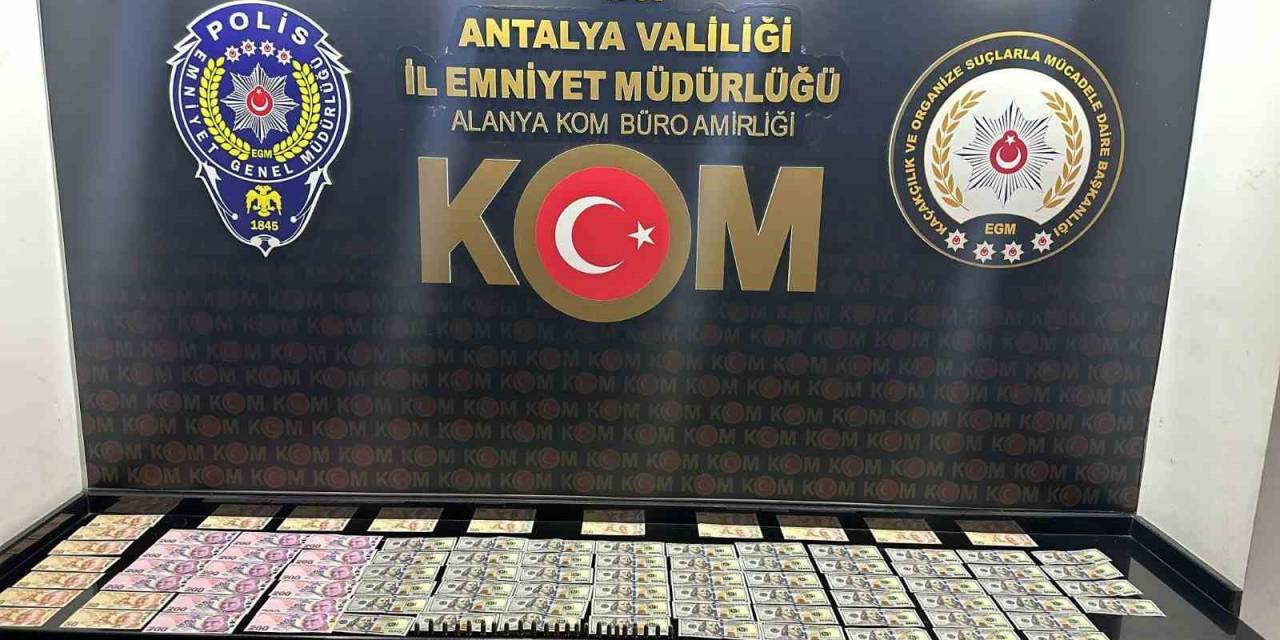 Alanya’da Sahte Paraya Geçit Verilmedi