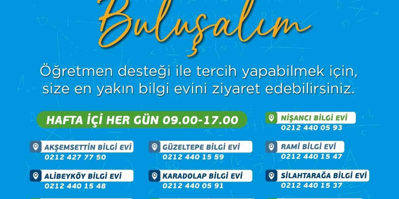 Eyüpsultan Belediyesi’nden Öğrencilere Lgs Tercih Desteği