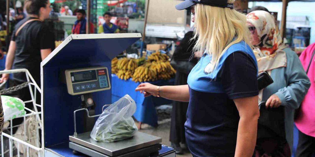 Keçiören’de Zabıta Ekipleri Pazar Denetiminde