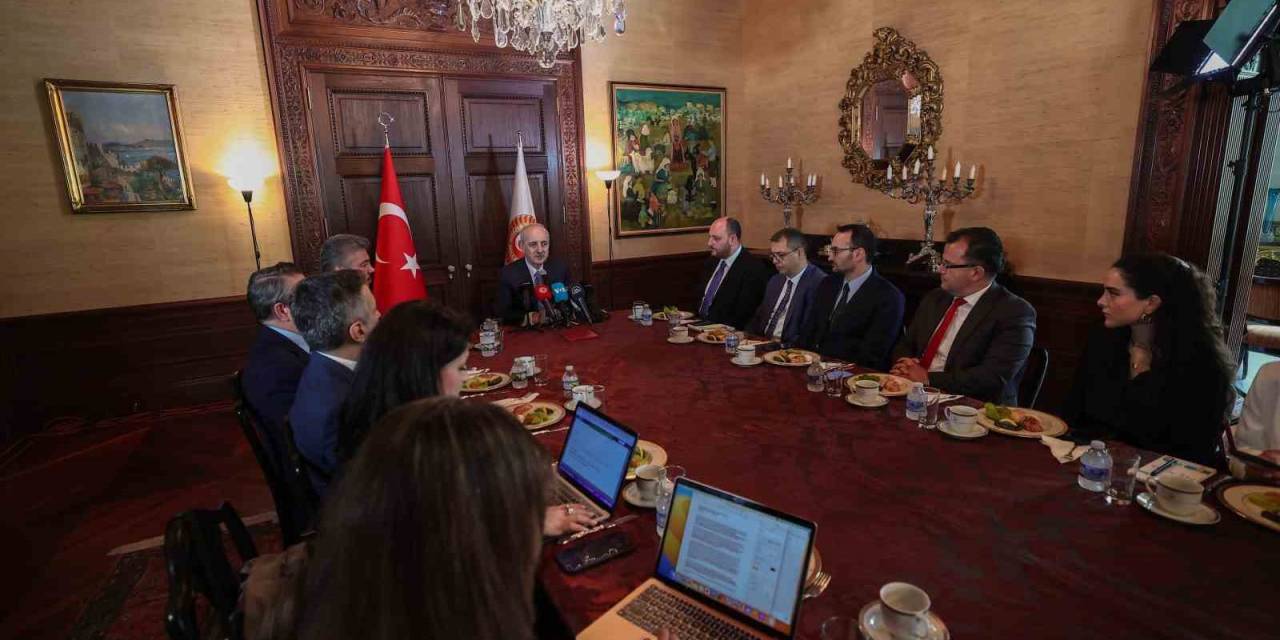 Tbmm Başkanı Kurtulmuş: “(Caatsa Yaptırımları) Haksız Ve Çifte Standartlı Bir Yaptırım Olduğu Kanaatindeyim”