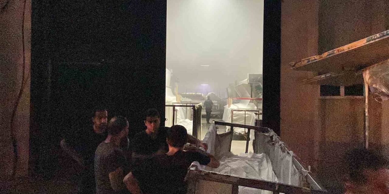 Bursa’da Tekstil Fabrikasında Yangın