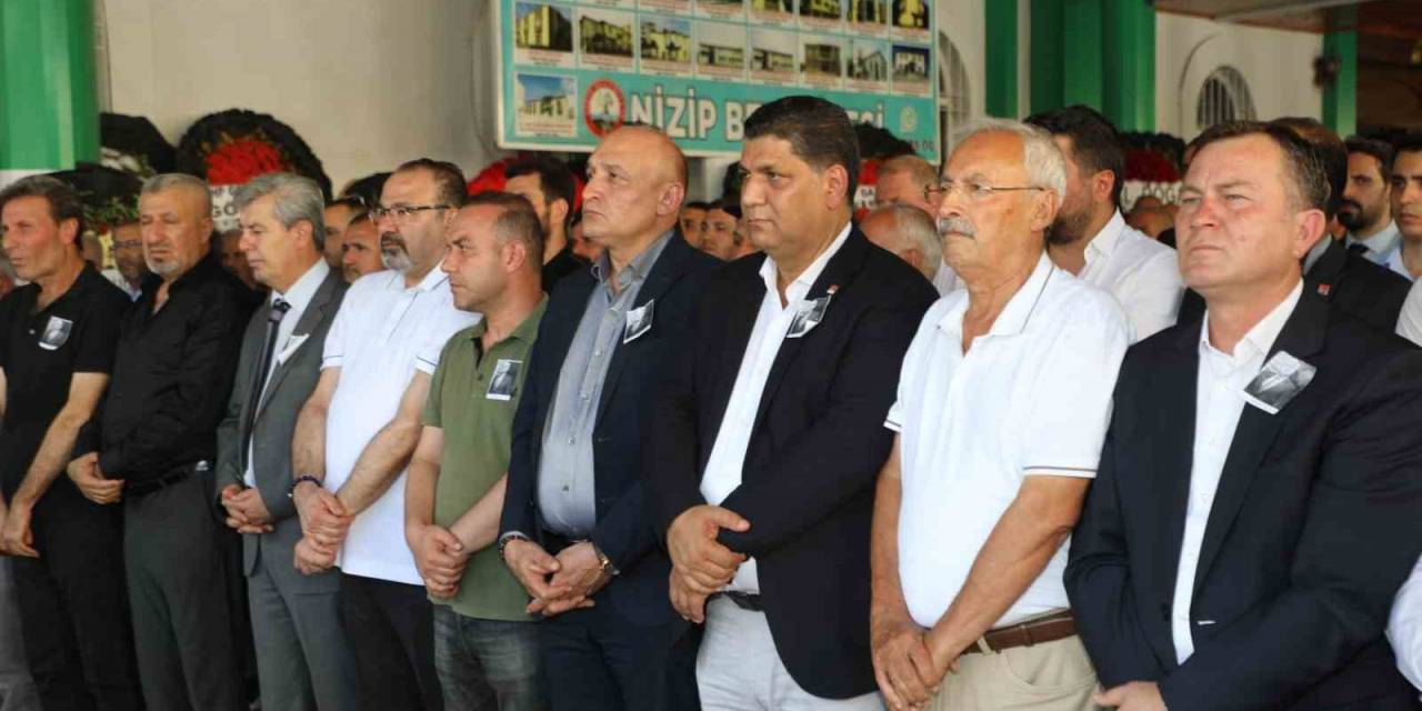 Chp Nizip İlçe Başkanı Bozfırat, Son Yolculuğuna Uğurlandı