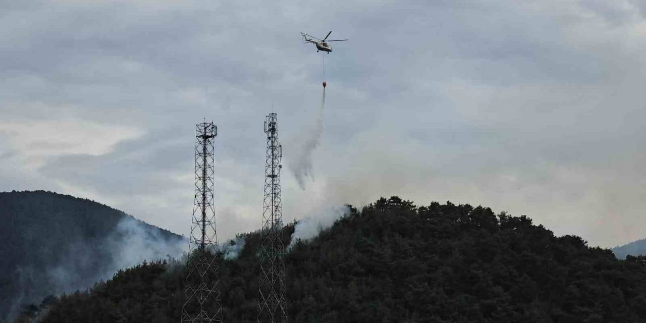 Ormanlık Alandaki Yangın 4 Saatte Kontrol Altına Alındı