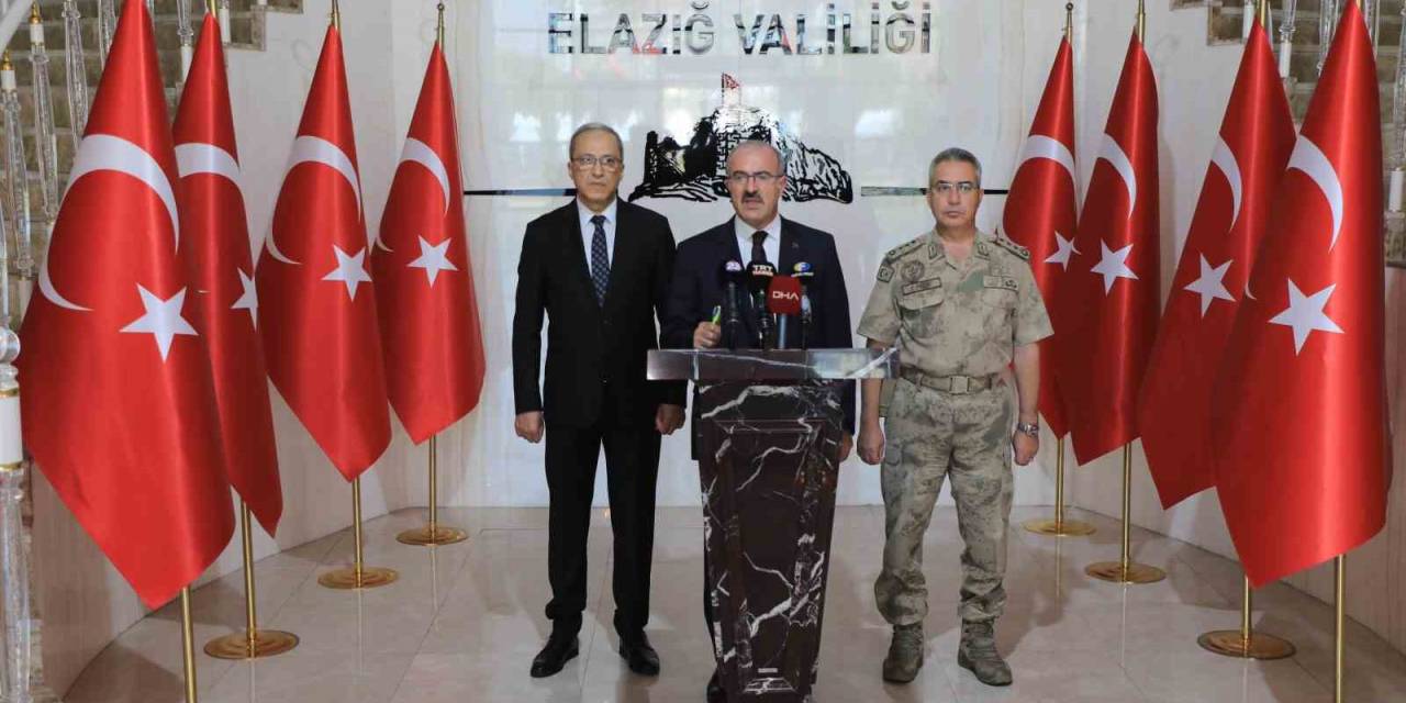 Elazığ Valisi Toraman, Elazığ’da 6 Ayda Meydana Gelen Asayiş Olaylarını Değerlendirdi