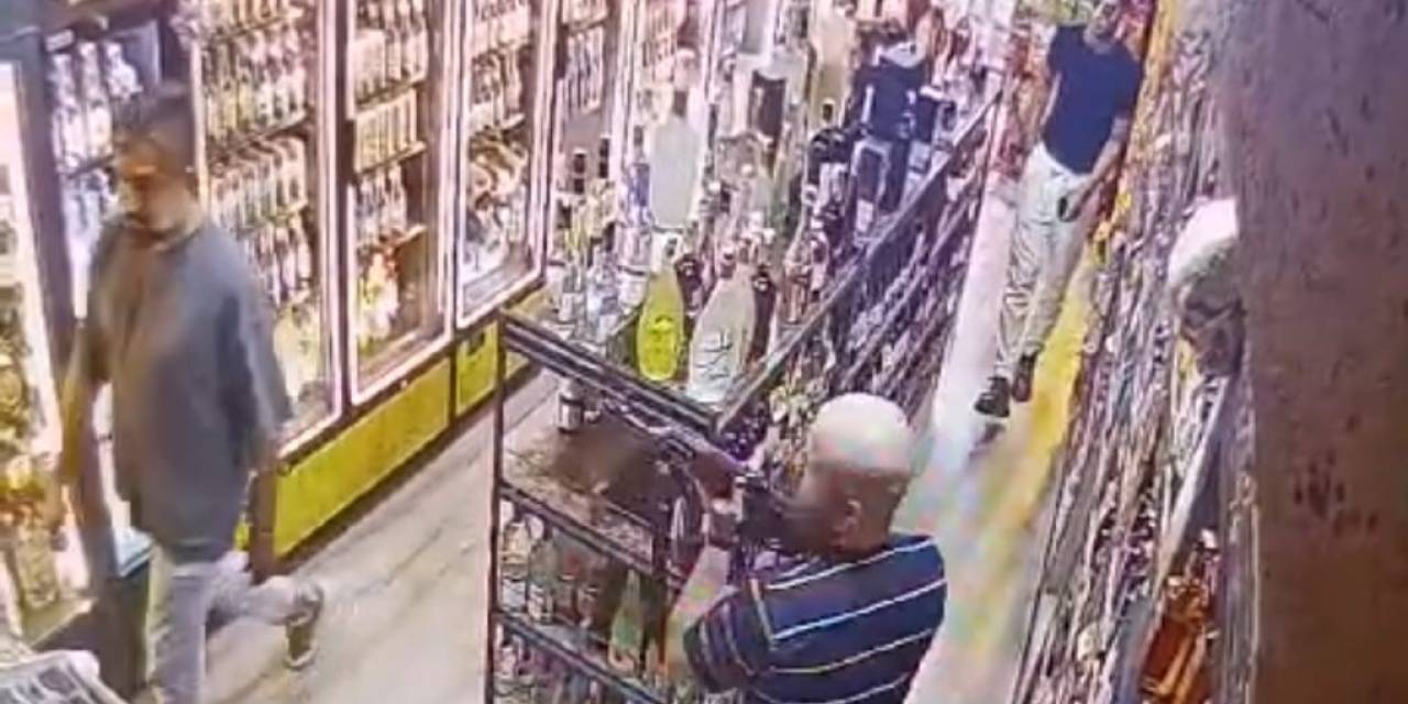 Tüfekle Tekel Bayisi Basan Saldırgan Gözaltına Alındı