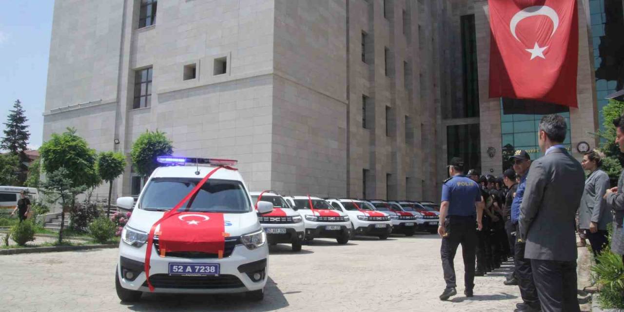 Ordu Emniyetinin Araç Filosu Güçlendirildi