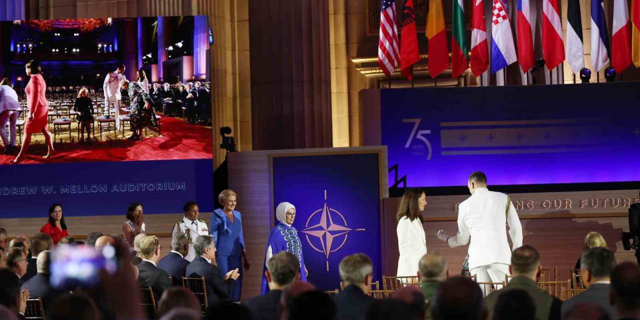 Cumhurbaşkanı Erdoğan, Nato’nun 75. Yılı Anma Etkinliği’ne Katıldı