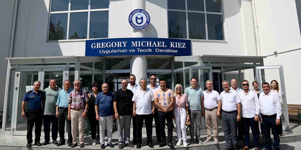 Adnan Menderes Üniversitesi Turizm Fakültesi Dekanı Özdağan’dan Başkan Ömer Günel’ E Teşekkür