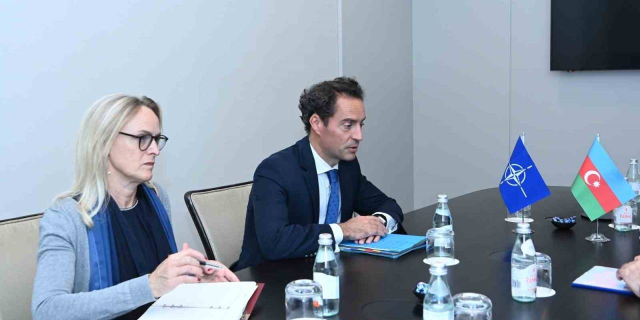 Bayramov, Nato Genel Sekreteri’nin Özel Temsilcisi Kolomina İle Görüştü