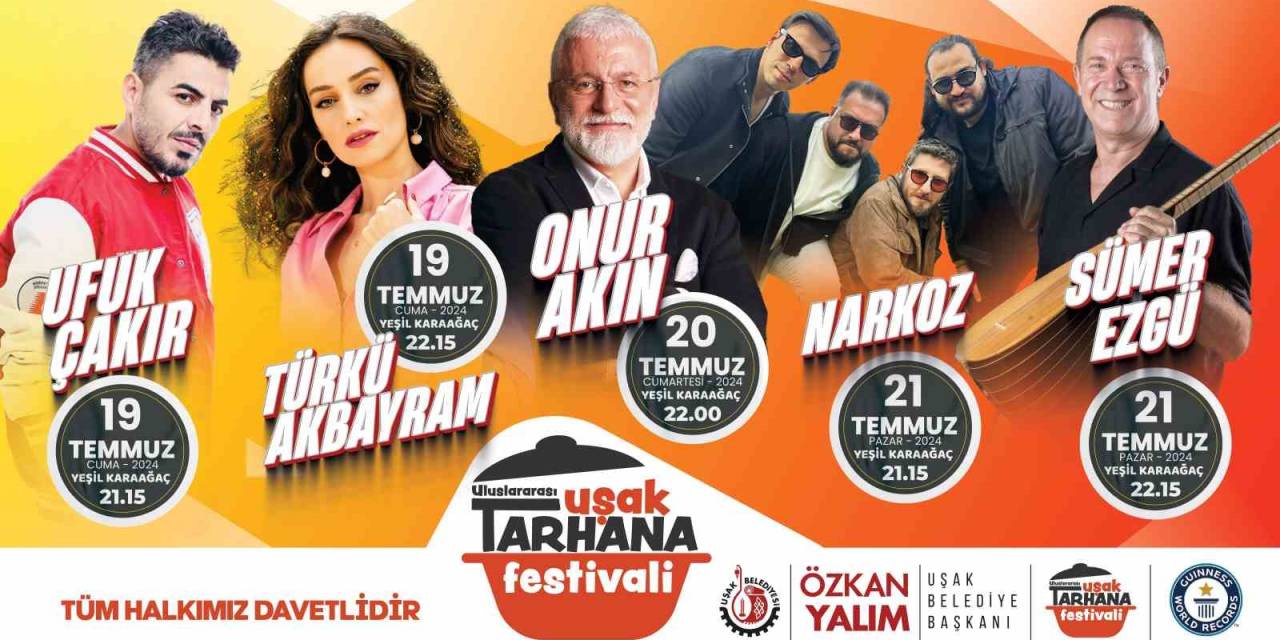 Uluslararası Uşak Tarhana Festivali İçin Geri Sayım Başladı